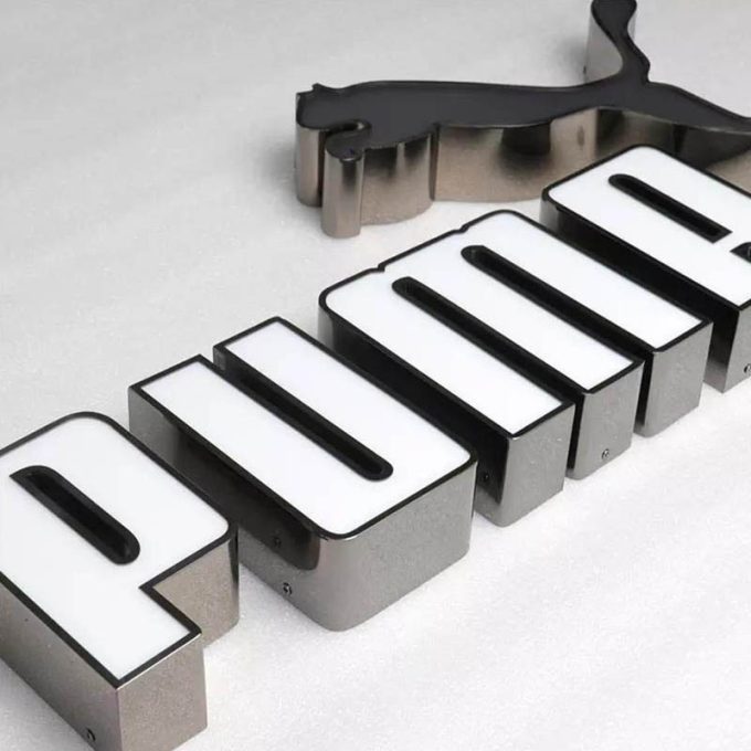 Outdoor Enseigne Lumineuse Name Custom 3d Led Store Front Logo Luminous Electric Letter Sign