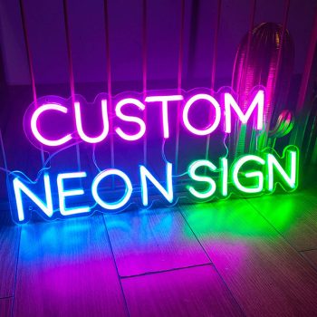 LED Neon Night Light Letter Signs Store Room Wall Decor Wedding Birthday Party Decoration Sign