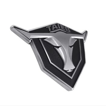 Adesivos automotivos 3D ABS Cromado Letras Estilo de carro Metal Emblema de corrida de motocicleta Adesivo distintivo